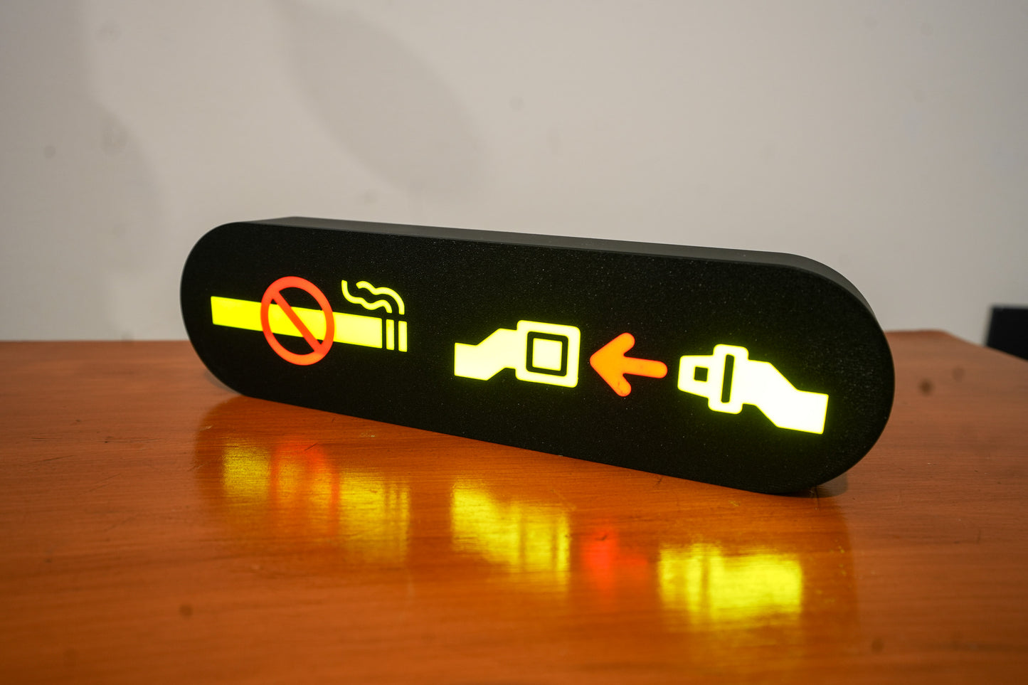 Fasten Seat Belts Sign - Decorative Light Box